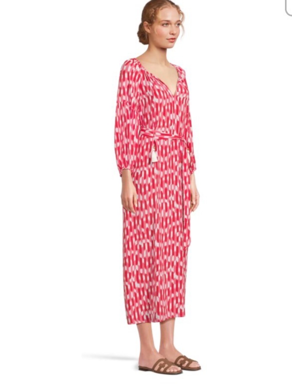 Tommy Bahama Ikat Stripe‎ Maxi Dress Size M